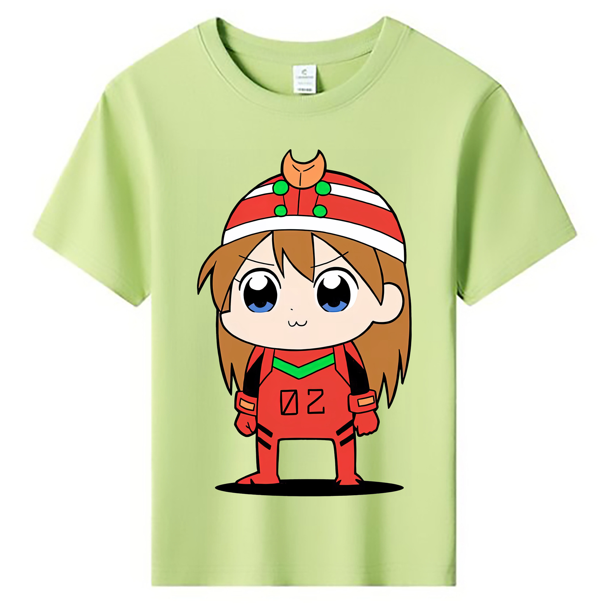 （画像用） EVA 新世紀エヴァンゲリオン 綿100％キッズTシャツ（フロントプリント）